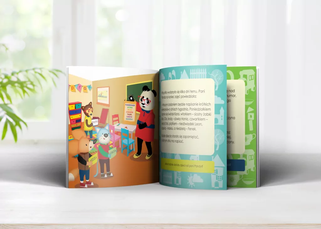 Dni tygodnia. Czas. Przygody Fenka - tantis.pl