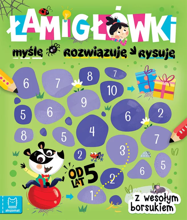 Łamigłówk z wesołym borsukiem - tantis.pl