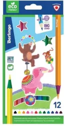 Kredki ołówkowe plastikowe Circus 12 kolorów