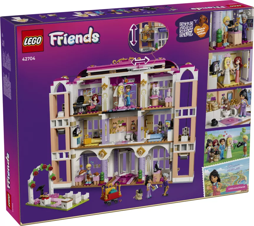 LEGO® Grand Hotel w mieście Heartlake 42704 - tantis.pl