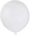 Balony pastelowe białe 48cm - tantis.pl