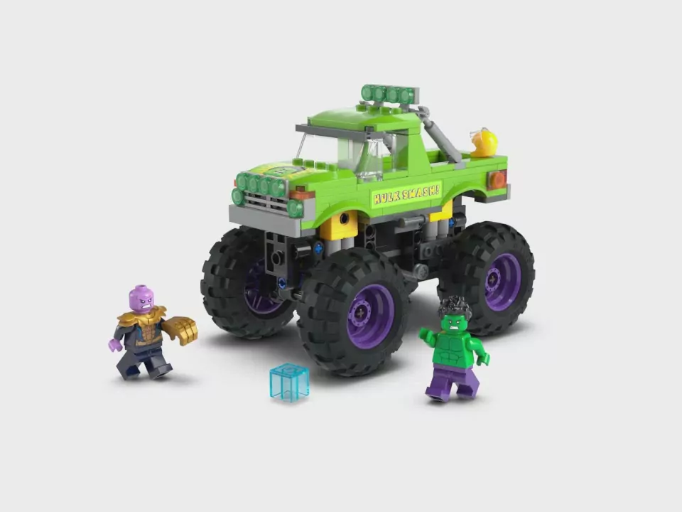 LEGO® Marvel. Monster truck Hulka kontra Thanos 76312 - tantis.pl