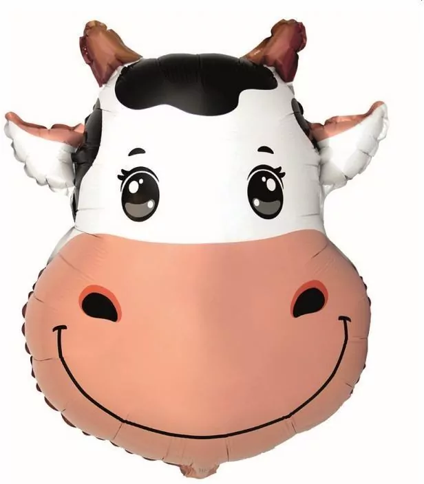 Balon foliowy. Krowa 61cm - tantis.pl