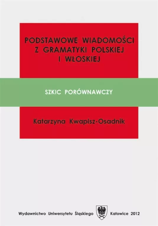 Podstawowe wiadomości z gramatyki PL-WŁ - tantis.pl