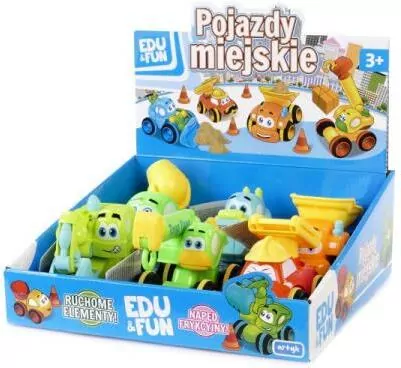 Pojazd miejski mix Edu&Fun - tantis.pl