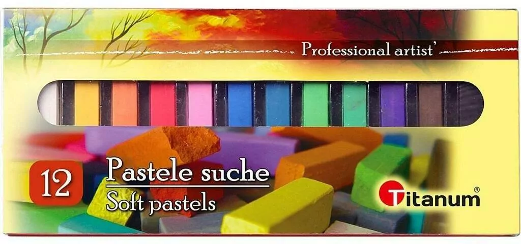 Pastele suche 12 kolorów - tantis.pl
