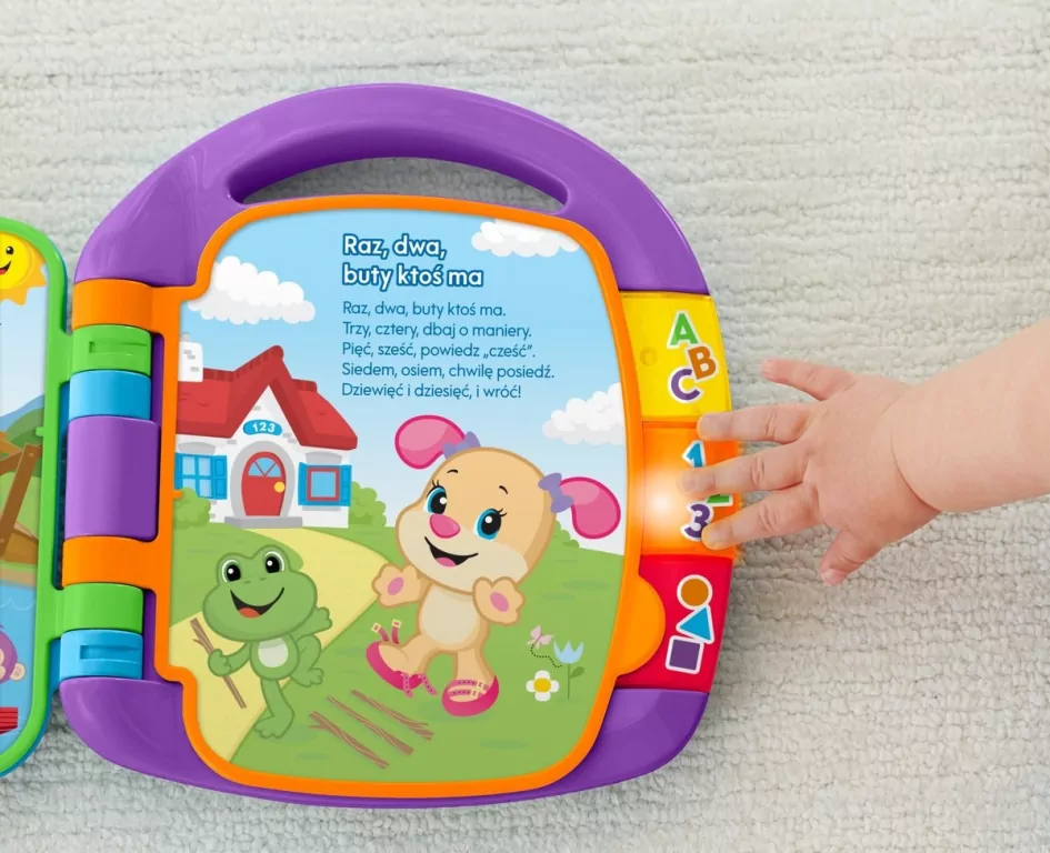 Książka z wierszykami. Fisher Price - tantis.pl