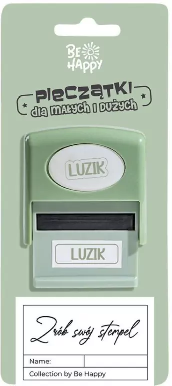 Pieczątka z napisem - Luzik - tantis.pl