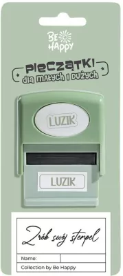 Pieczątka z napisem - Luzik