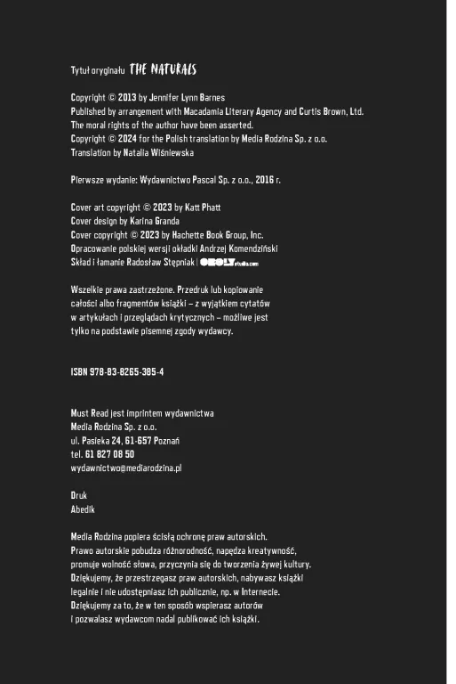 Genialne umysły. The Naturals. Tom 1 - tantis.pl