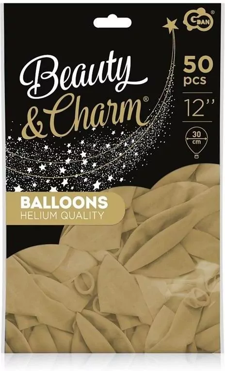 Balony Beauty&Charm platynowe 30cm - tantis.pl
