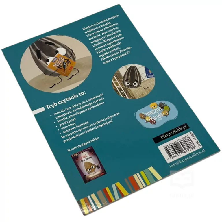 Niesforne Ziarenko idzie do biblioteki. Tryb czytania - tantis.pl