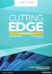 Cutting Edge 3ed Pre-Interm. SB+MyEnglishLab + DVD
