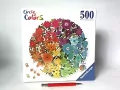 Ravensburger. Puzzle, Paleta kolorów, Kwiaty, 500 elementów - tantis.pl