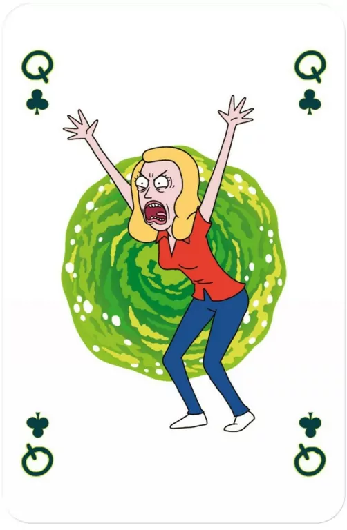 Waddingtons No. 1. Karty do gry. Ricky and Morty - tantis.pl