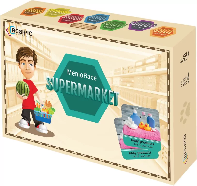 Geme MemoRace Supermarket - tantis.pl