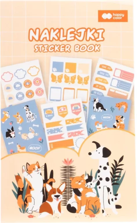 Naklejki Cat&Dog HAPPY COLOR - tantis.pl