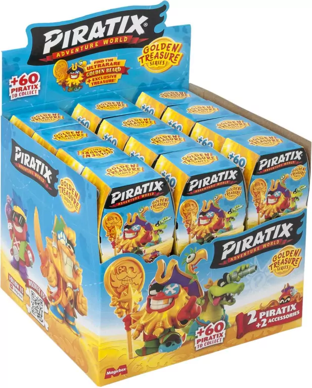 Piratix. Golden Treasure. Two Pack 1 szt. Mix - tantis.pl