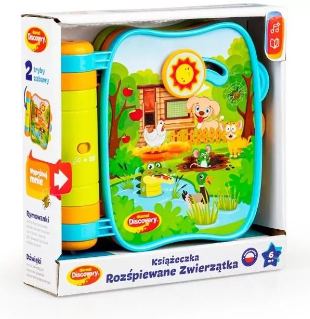 Książeczka rozśpiewane Zwierzątka - tantis.pl