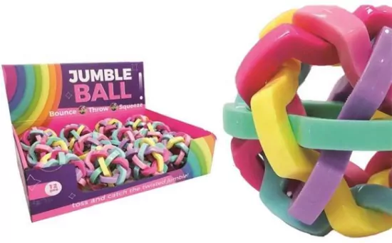 Piłka kłębek pastelowa