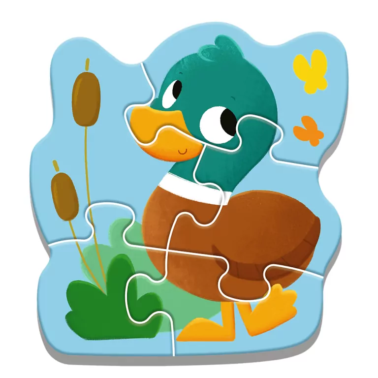Puzzle Baby Classic - Bobaskowe zwierzątka TREFL - tantis.pl