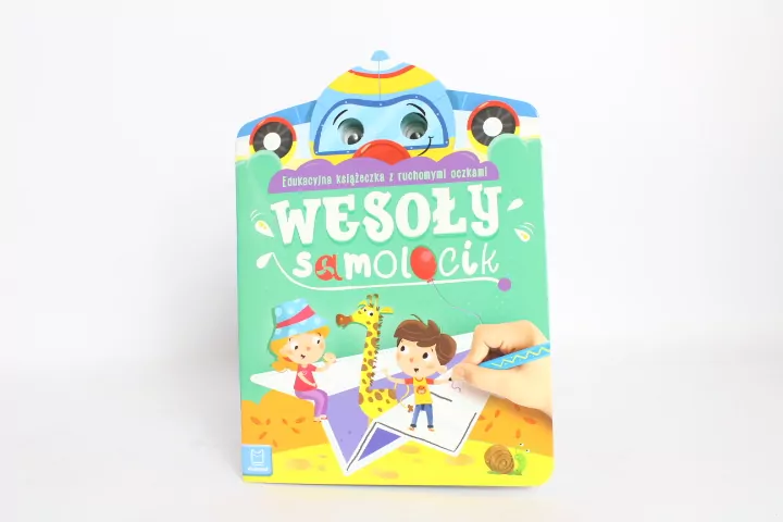 Wesoły samolocik. Edukacyjna książeczka - tantis.pl