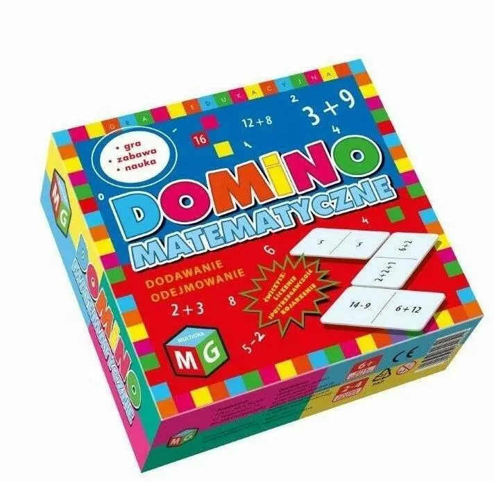 Domino matematyczne Dodawanie i odejmowanie - tantis.pl