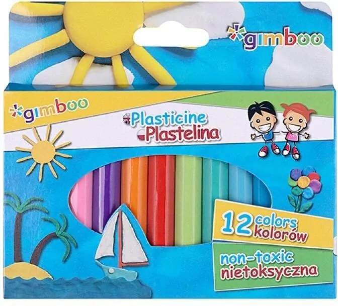 Plastelina, 12 kolorów - tantis.pl