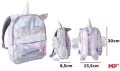 Plecak Fantazja jednorożec 9,5x23x5x30cm - tantis.pl