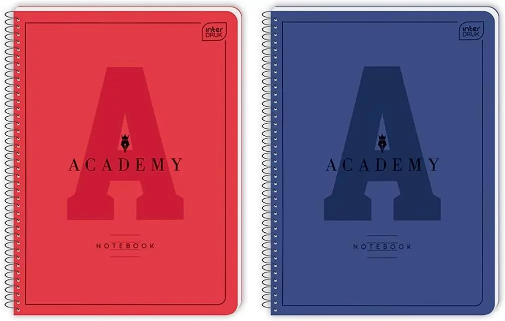 Kołozeszyt Academy Hybrid. A4+80K linia. 5 sztuk - tantis.pl