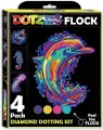 Diamond Dotz - Adults Flocked Neon Sea Life - tantis.pl