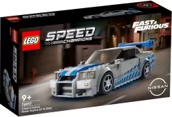 LEGO® Speed Champions. Nissan Skyline GT-R (R34) z filmu „Za szybcy, za wściekli”. 76917
