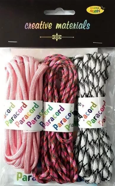Zestaw paracord 8mb 3 kolory - tantis.pl