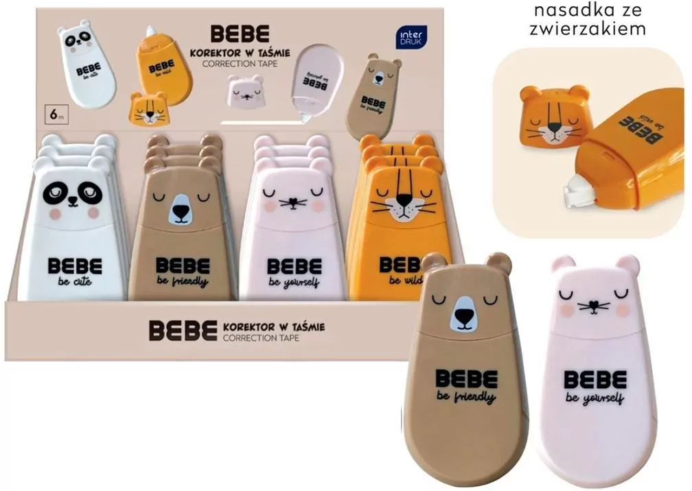 Korektor w taśmie BB Friends 6m. 1 sztuka. MIX - tantis.pl