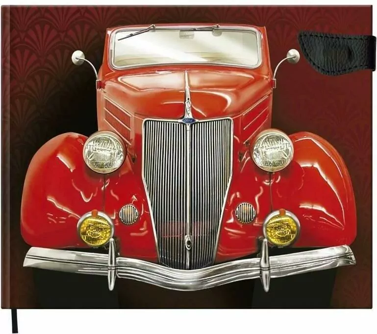 Notatnik ozdobny 0032-02 On the road Ford Cabriolet Deluxe - tantis.pl