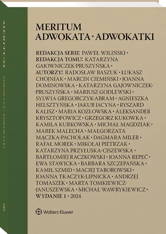 Meritum adwokata i adwokatki - tantis.pl