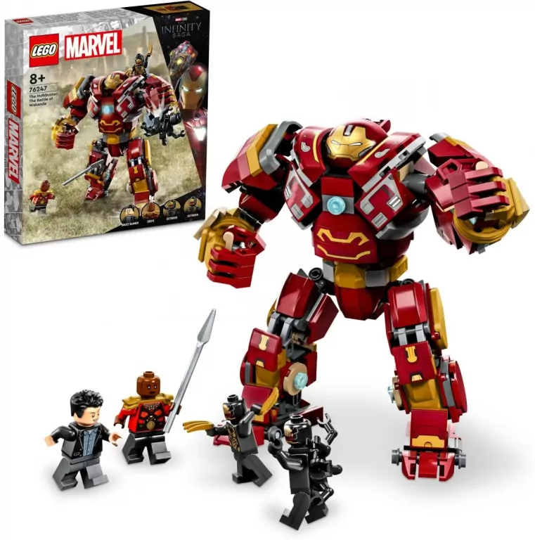 LEGO® Super Heroes Marvel. Hulkbuster bitwa o Wakandę 76247 - tantis.pl