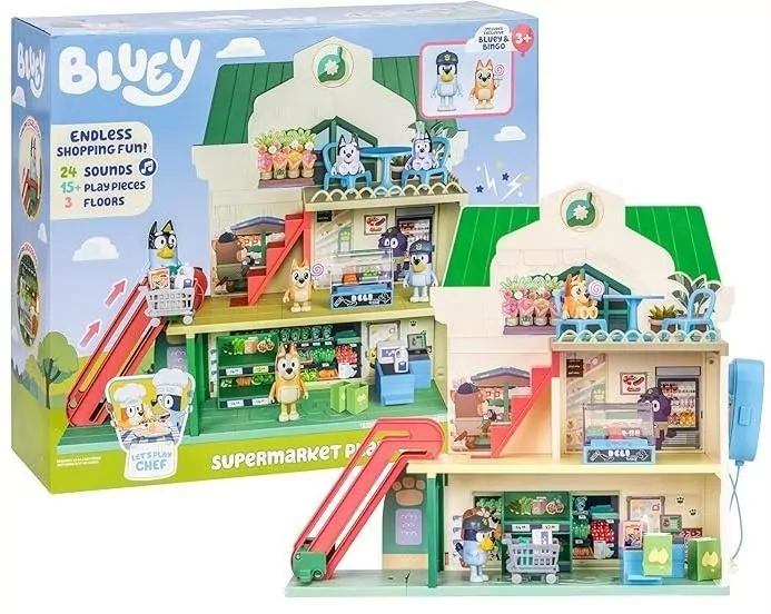 Bluey Zestaw Supermarket - tantis.pl