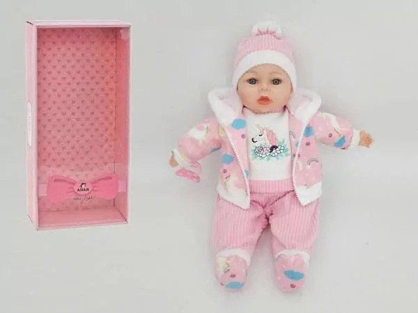 Lalka bobas 45cm śpiewa i mówi po polsku, w pudełku - tantis.pl