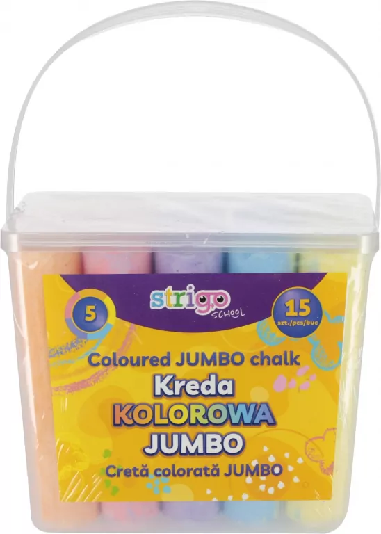 Kreda chodnikowa Jumbo kolorowa - tantis.pl