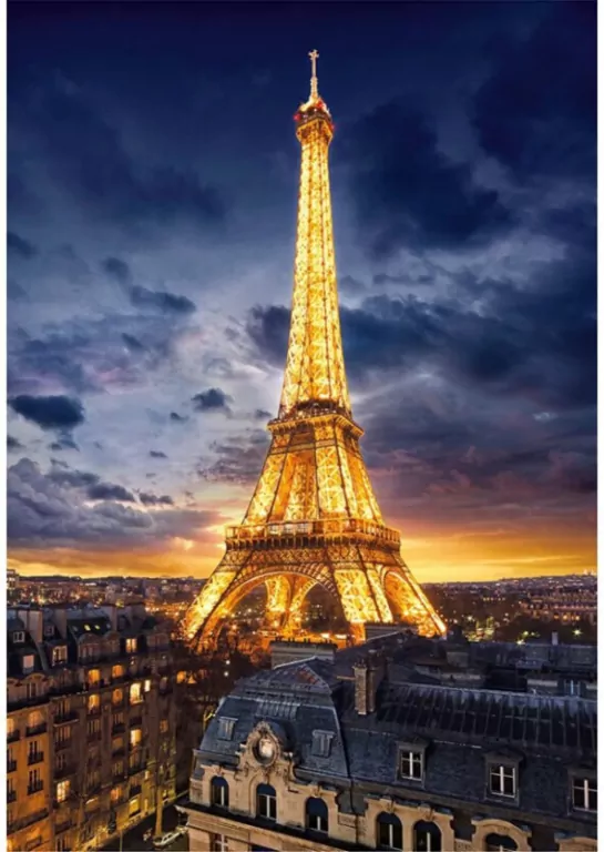 Puzzle 1000. Compact. Tour Eiffel. 39703 - tantis.pl