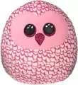 Różowa sowa 30 cm. TY Squish-a-Boos - tantis.pl