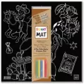 Mata czarna + kreda Western Funny Mat STRIGO - tantis.pl