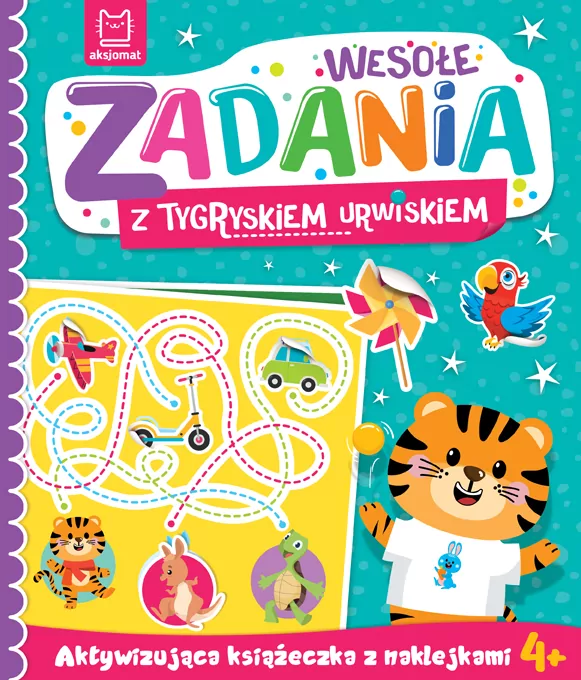 Wesołe zadania z tygryskiem urwiskiem - tantis.pl