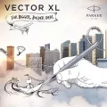Pióro wieczne Vector XL Silver Blue M - tantis.pl