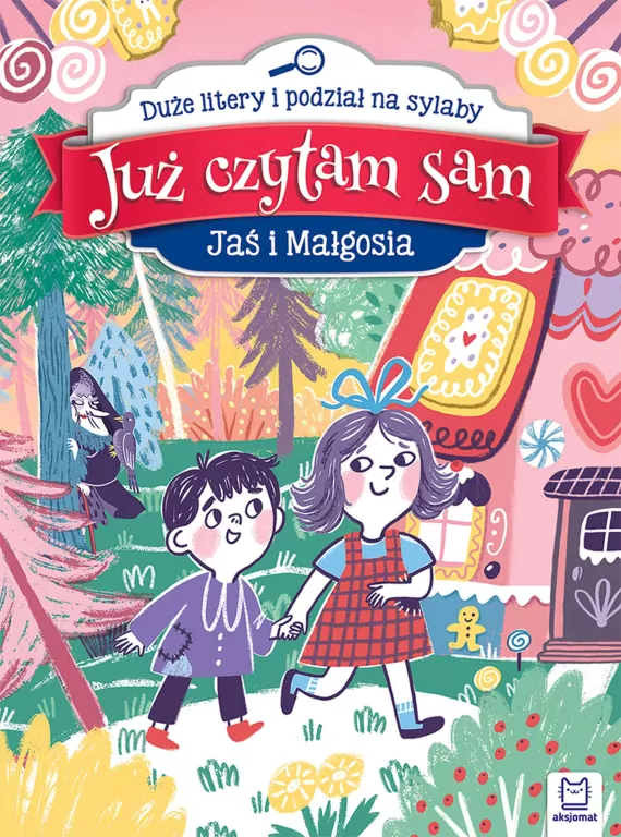 Już czytam sam. Jaś i Małgosia. Duże litery i podział na sylaby - tantis.pl