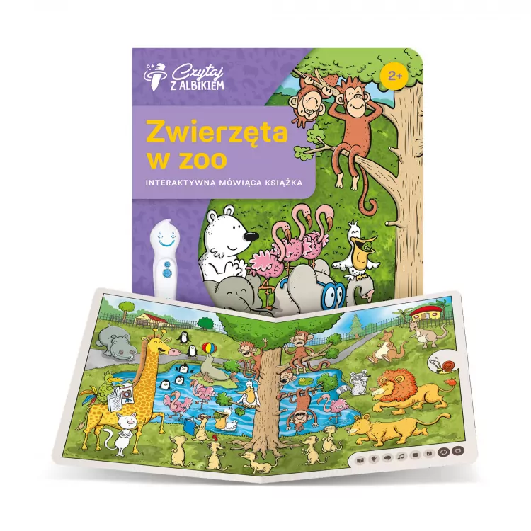 Zwierzęta w ZOO. Czytaj z Albikiem - tantis.pl