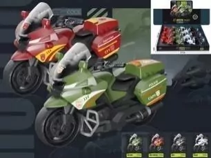 Motocykl 12cm mix - tantis.pl