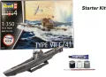 Revell Starter Kit-German Submarine Type VII C/41 - tantis.pl