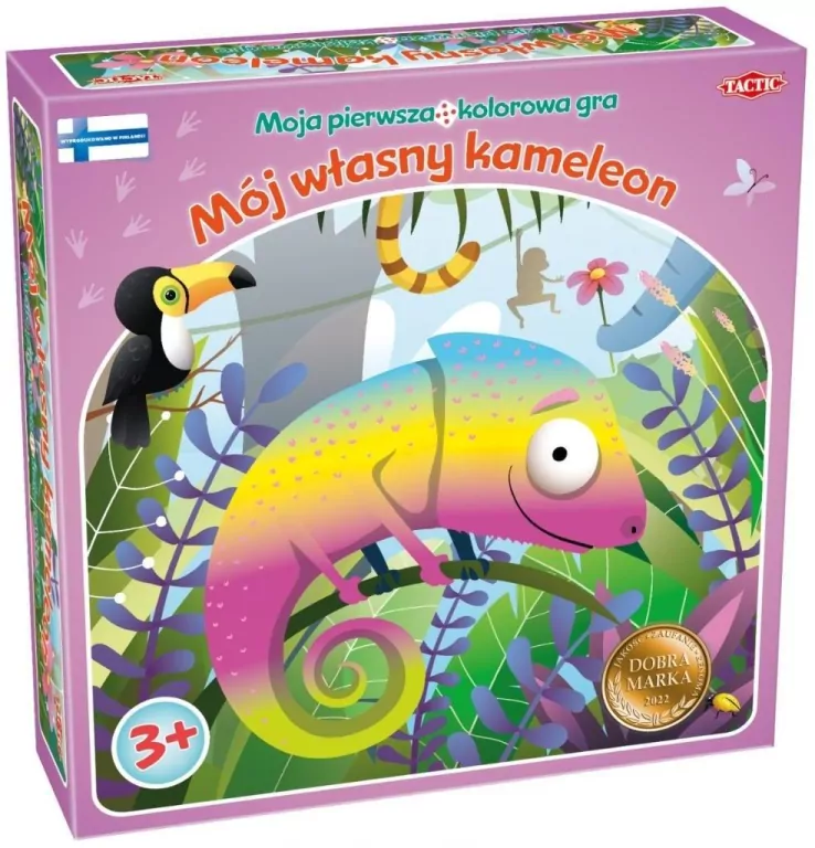 Mój własny Kameleon. Moja pierwsza. Gra planszowa - tantis.pl